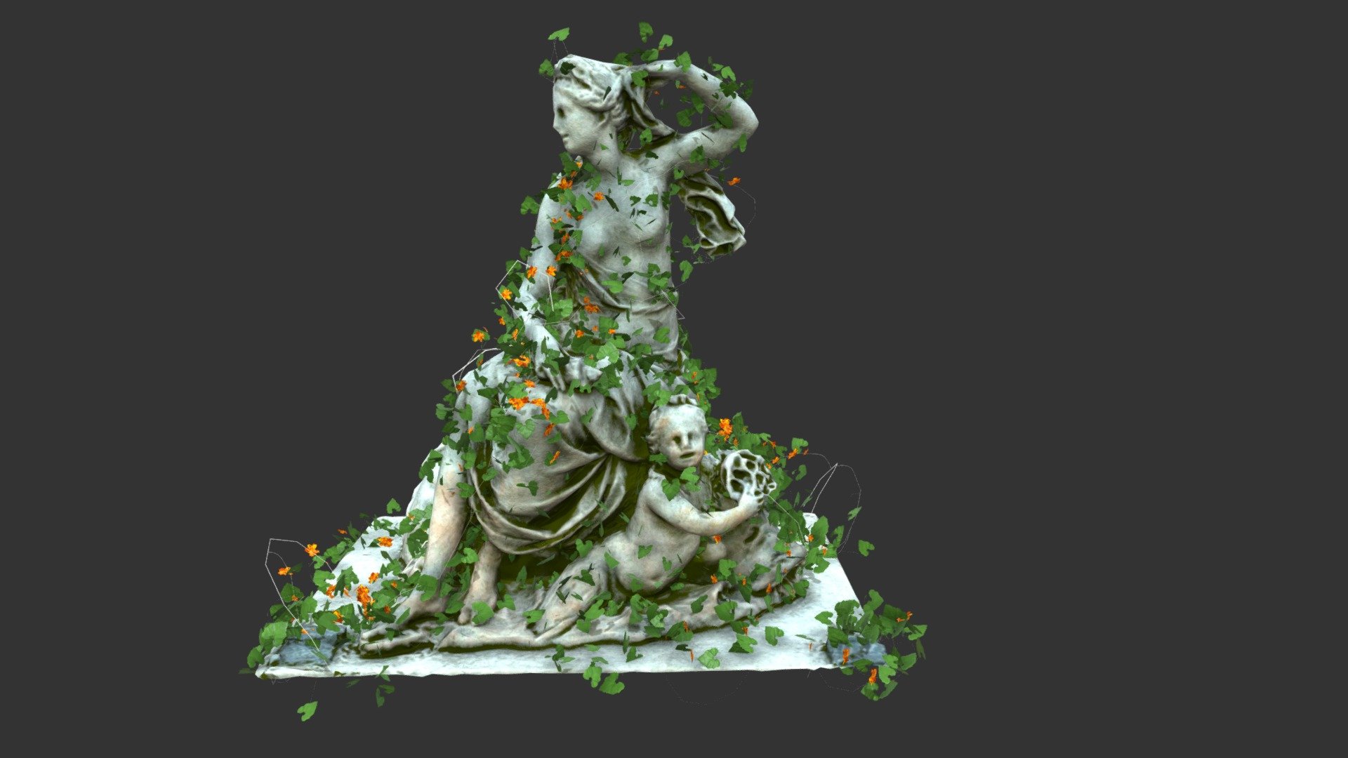 Statue 021 3d model