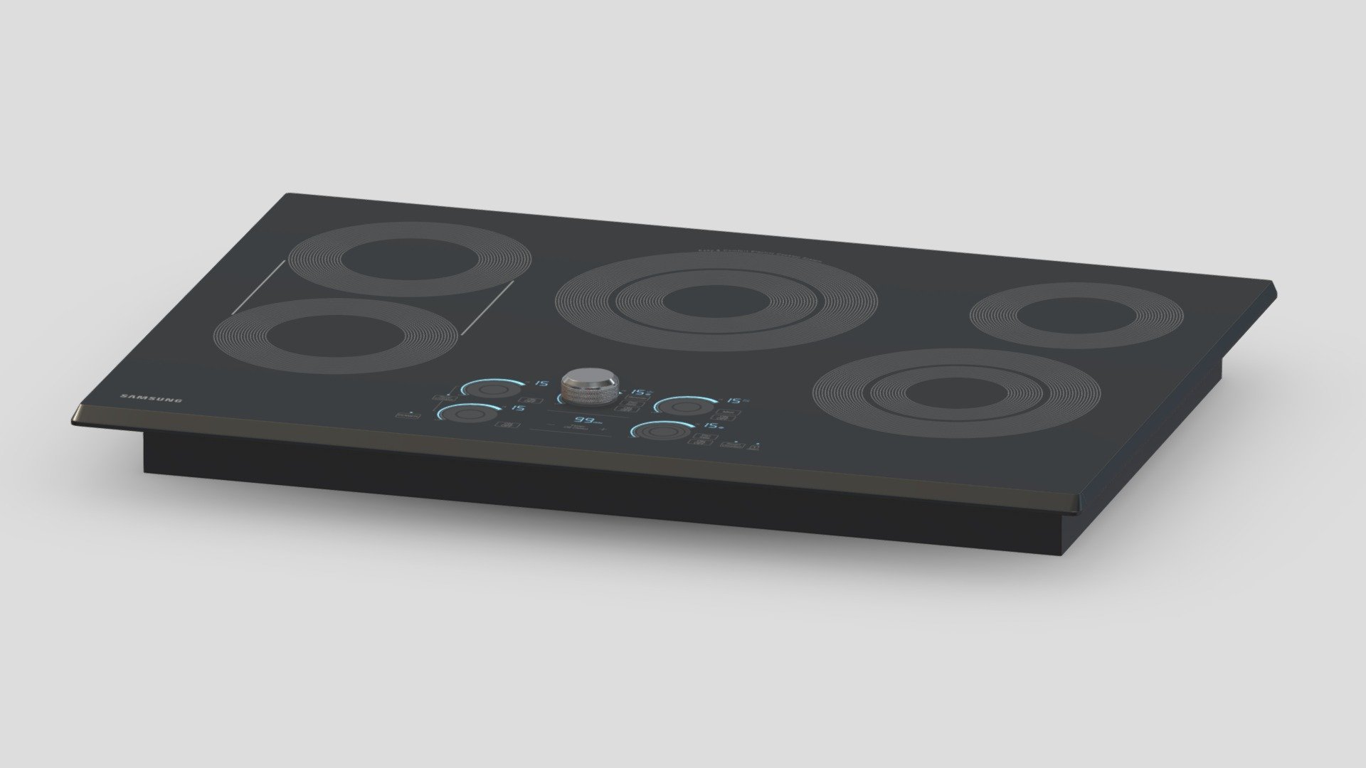 Samsung 30 Inch Electric Cooktop 3d model