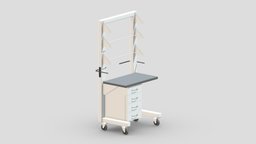 Medical Height Adjustable Mobile