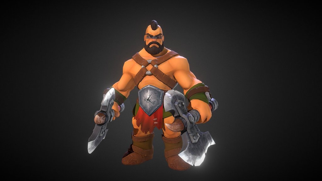 Warrior 3d model