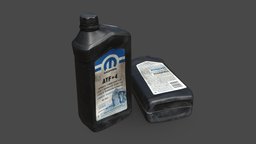 Transmission Fluid Bottle