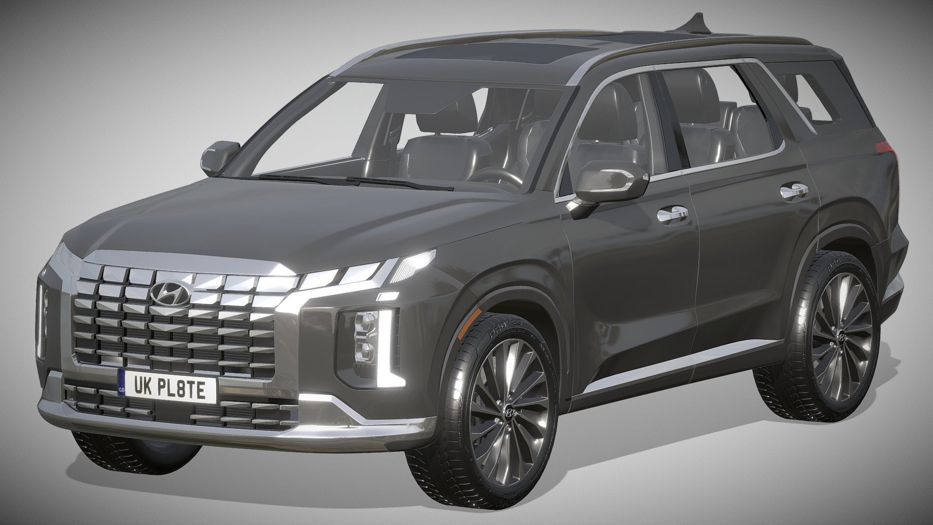 Hyundai Palisade 2023 3d model