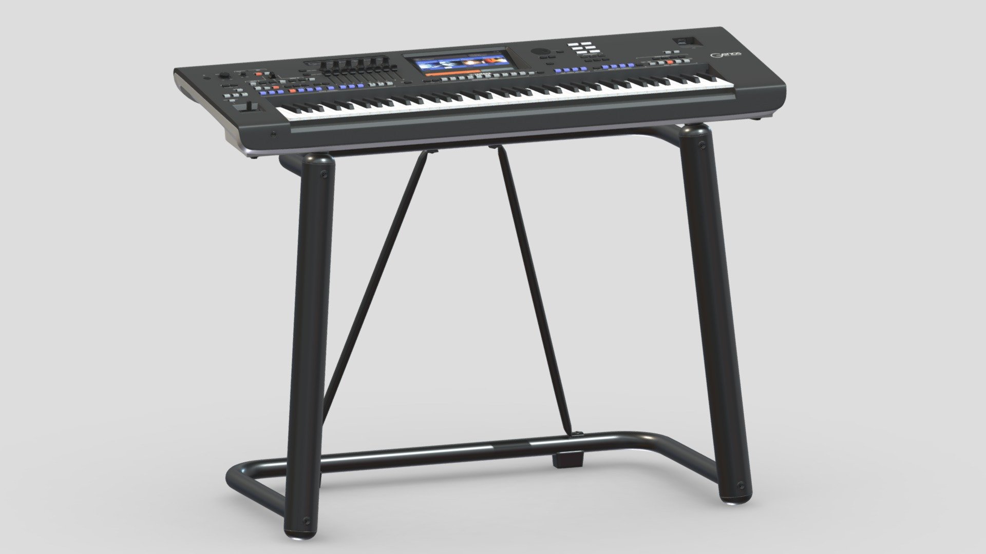 Yamaha Digital and Arranger Workstations Genos 3d model