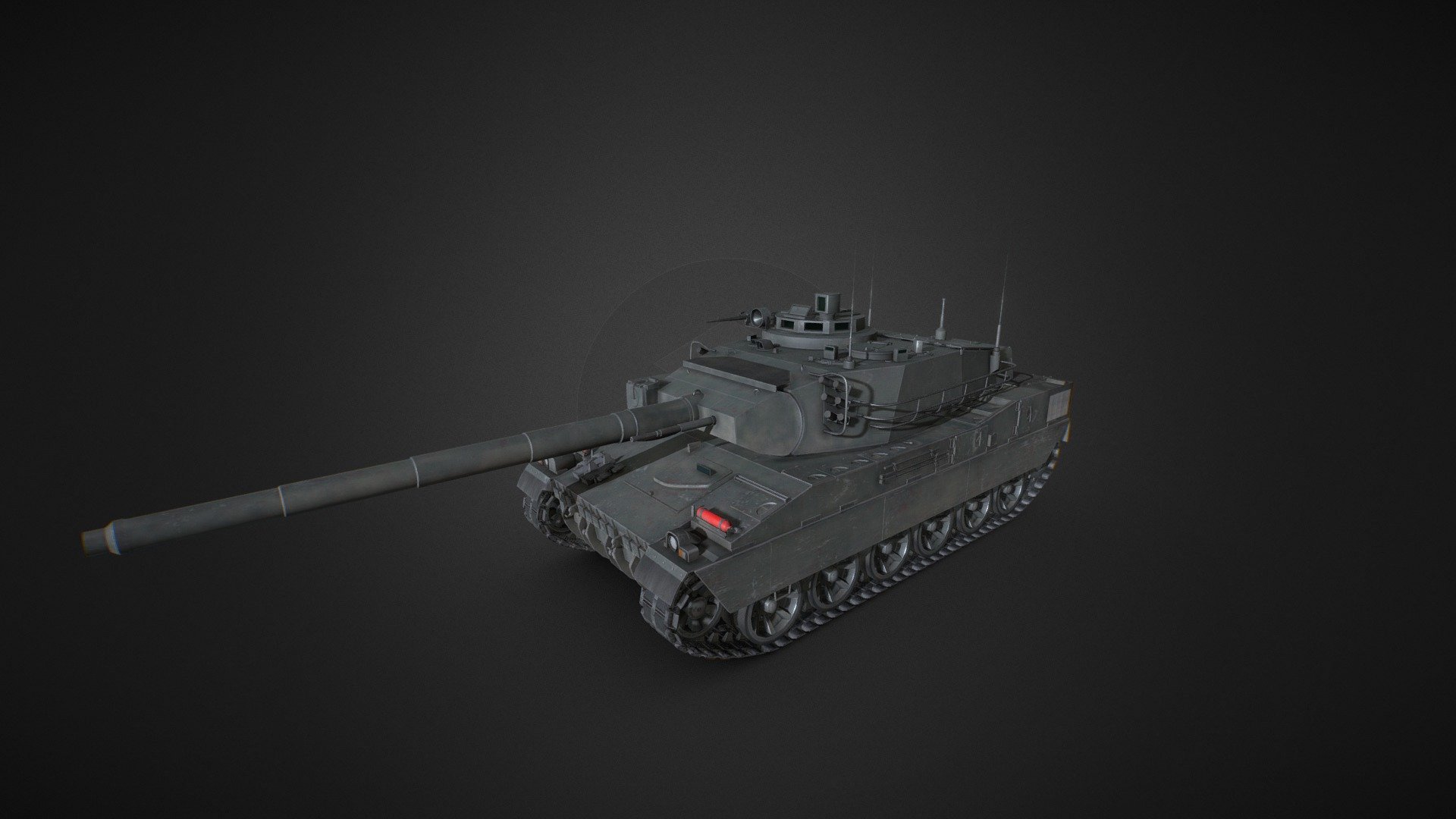 AMX-40 MBT 3d model