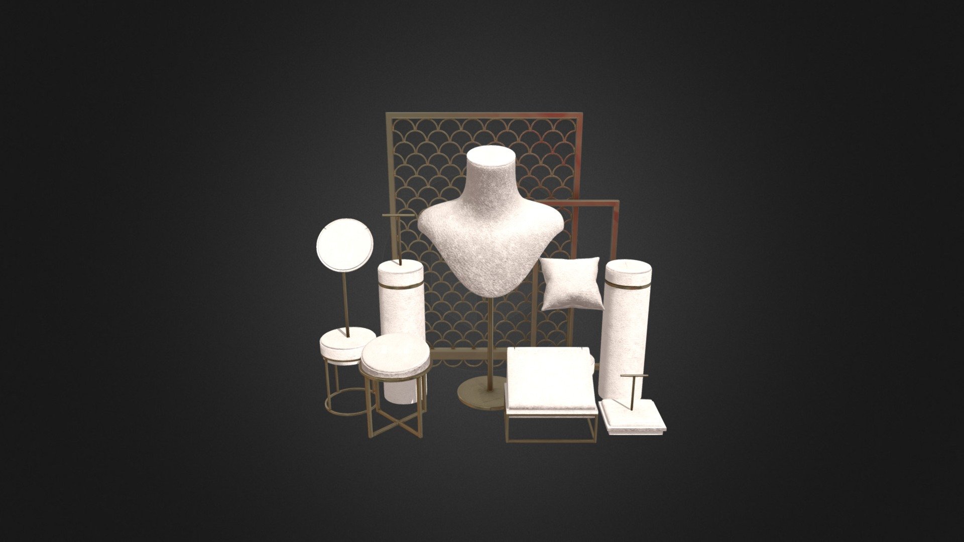 Jewelry Stand Vol 03 3d model