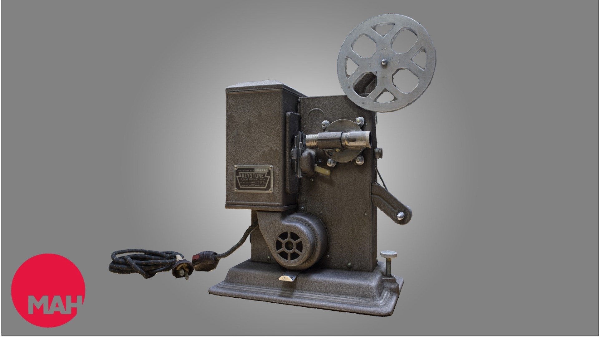 8mm Projector 3d model