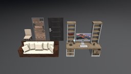 Modern House Interior Props