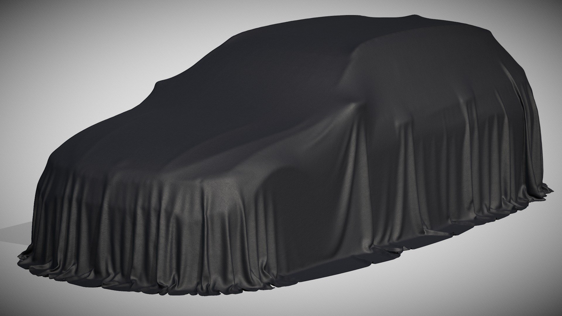 Car Cover estate 3d model