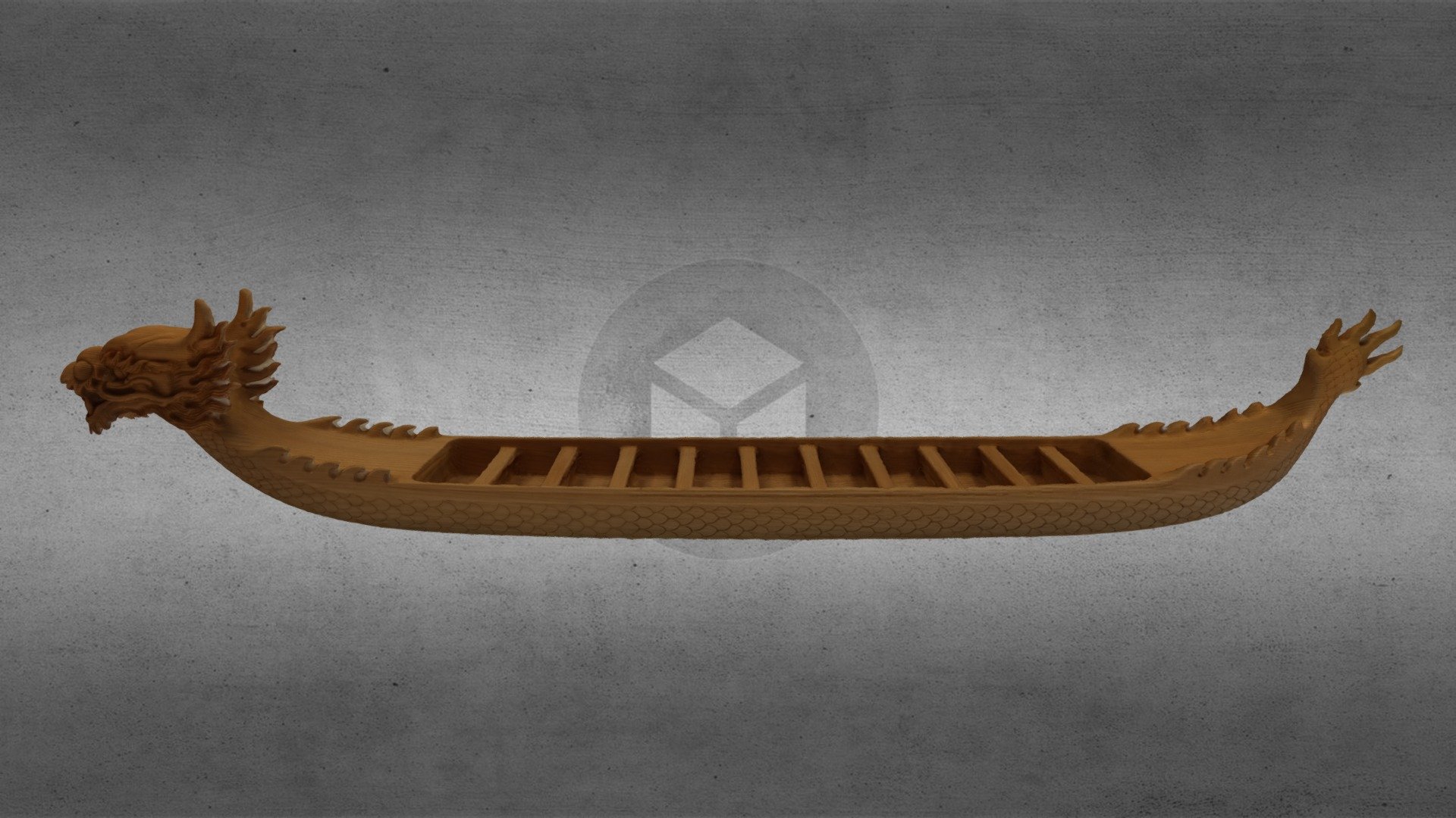 Dragon Boat 3d model