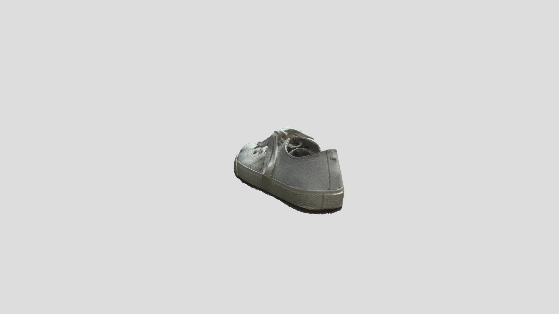 maison margiela tabi shoes 3d model