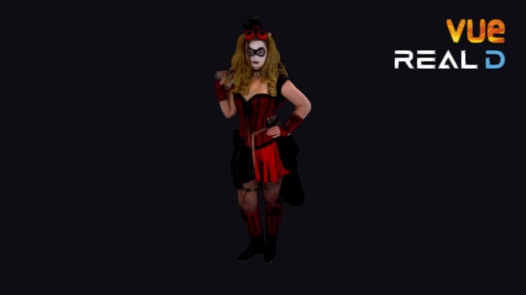 harley Quinn 3d model