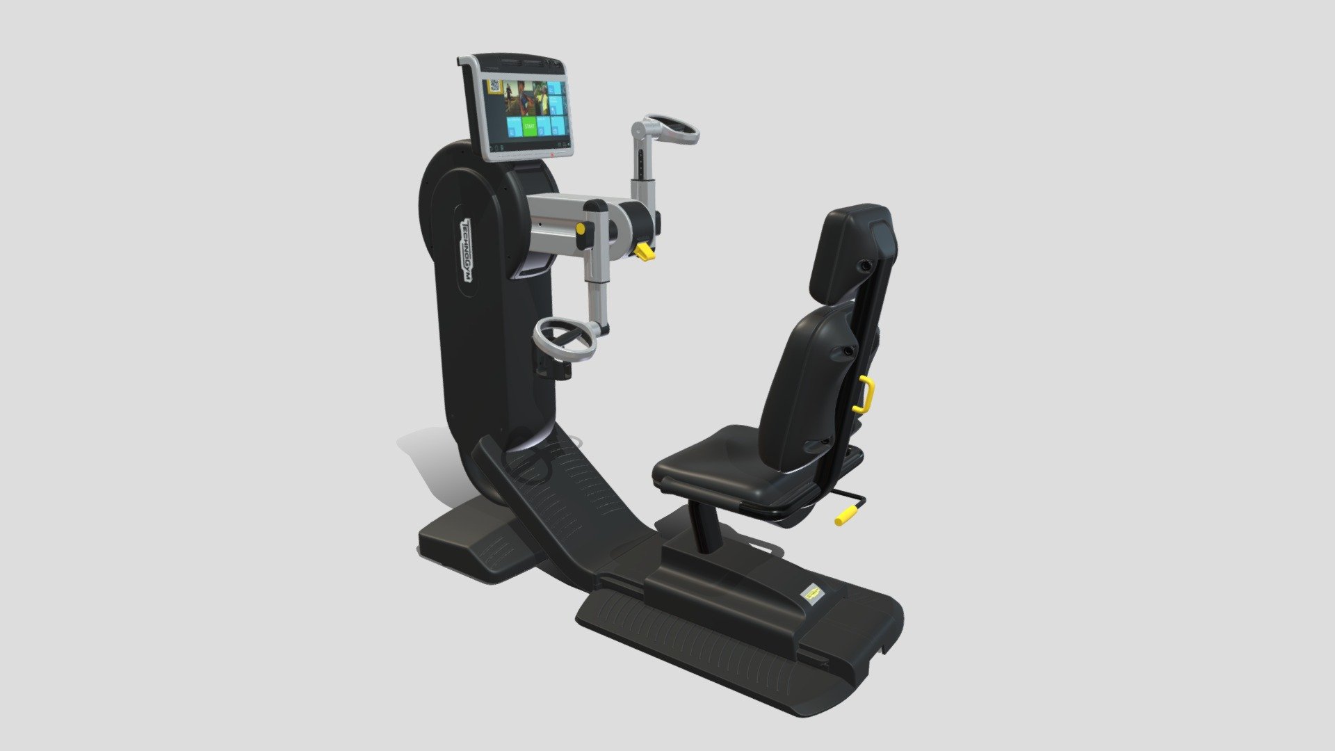 Technogym Upper Body Excite Top MED Medical 3d model