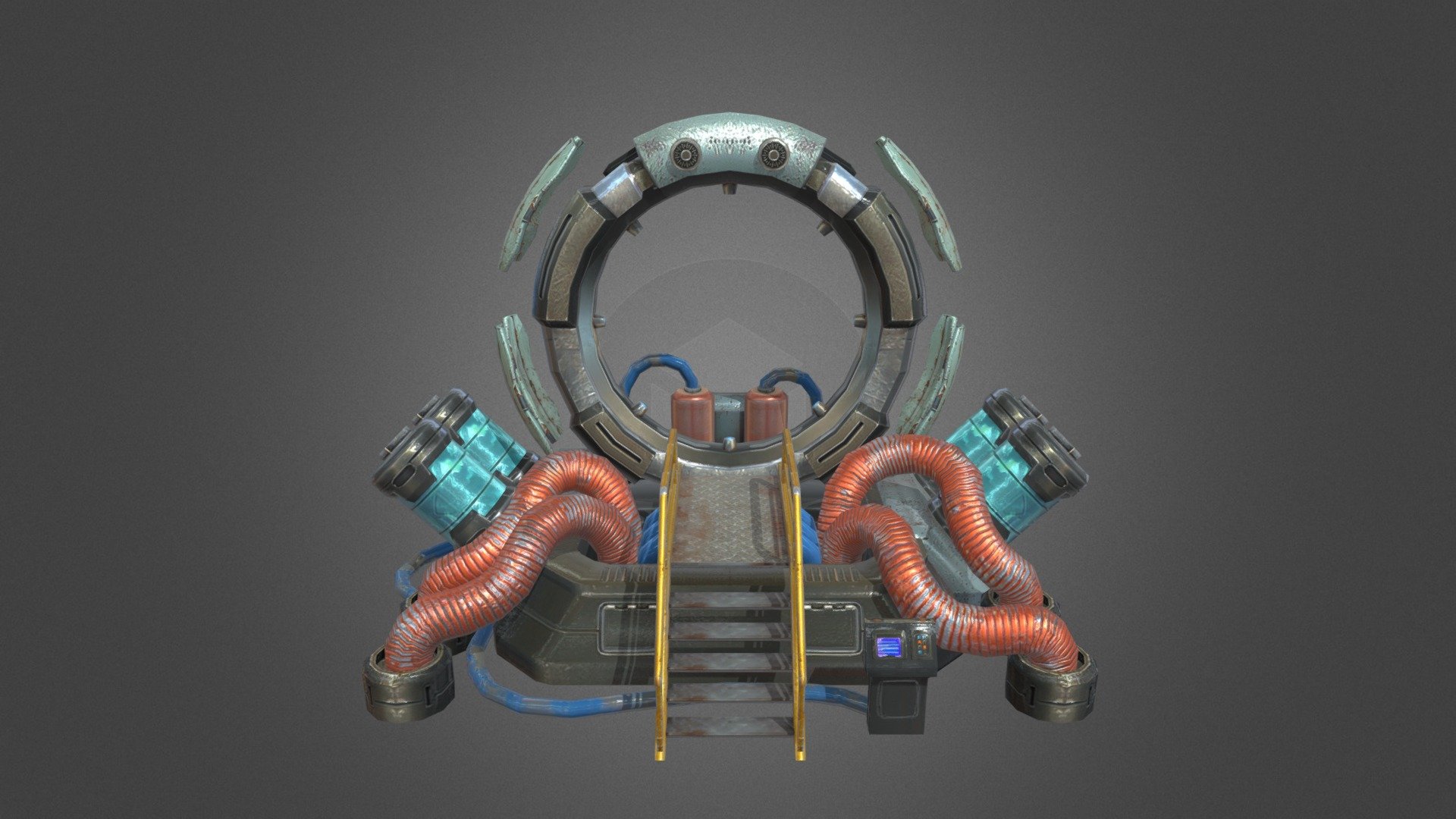 Time Portal 3d model