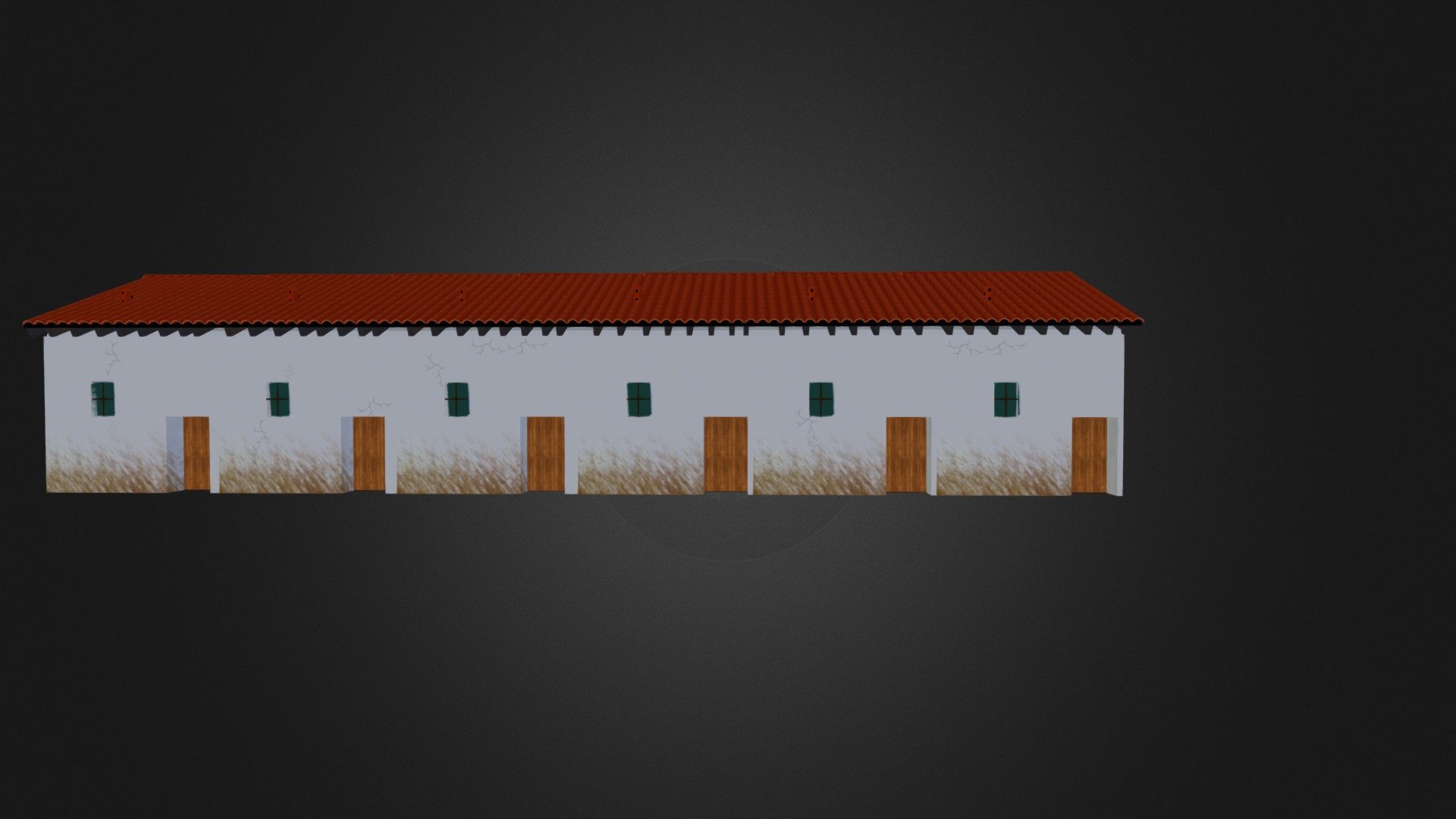 construct3d_Roman Barracks 3d model