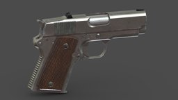 Detonics Combat Master Low Poly PBR Realistic