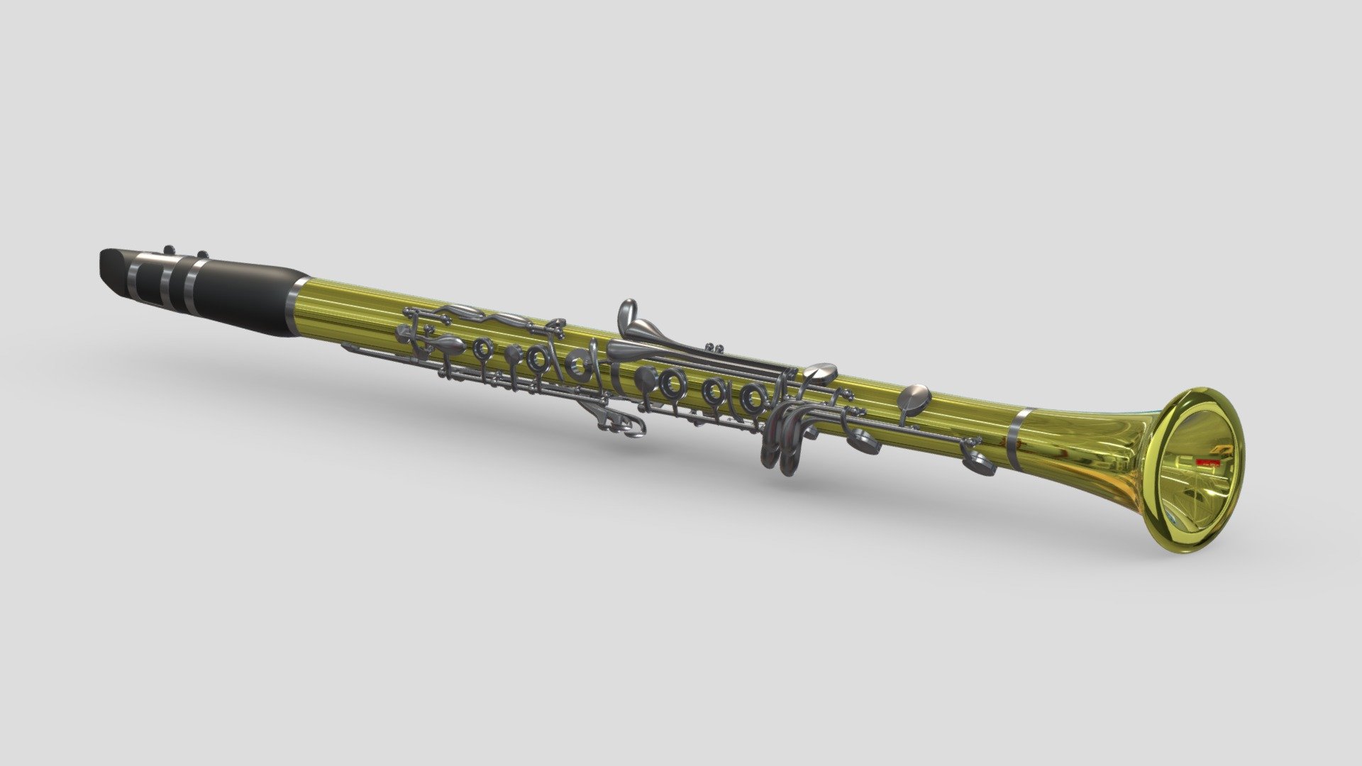 Clarinet 3d model