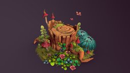 Stylised Stump