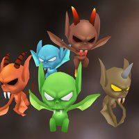 3D Creature : Bat Pack