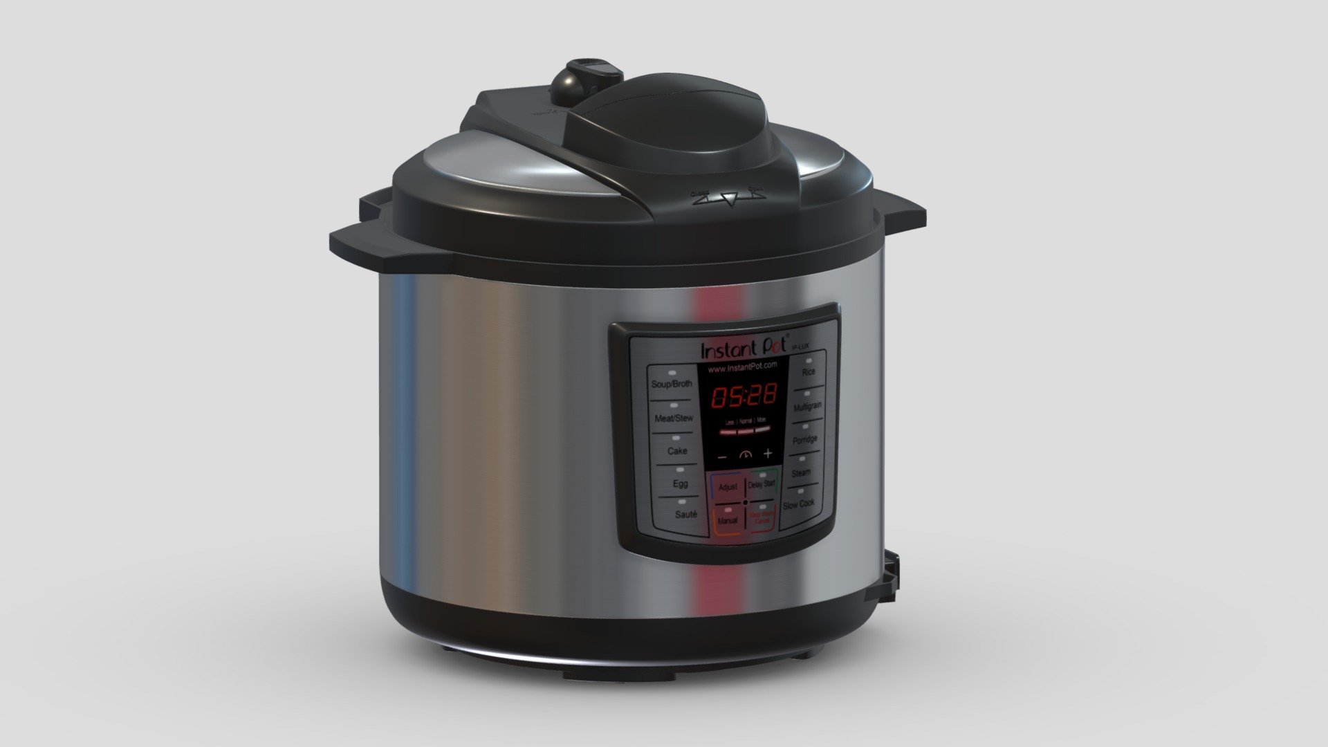 Instant Pot Lux Electric Pressure Cooker 3d model