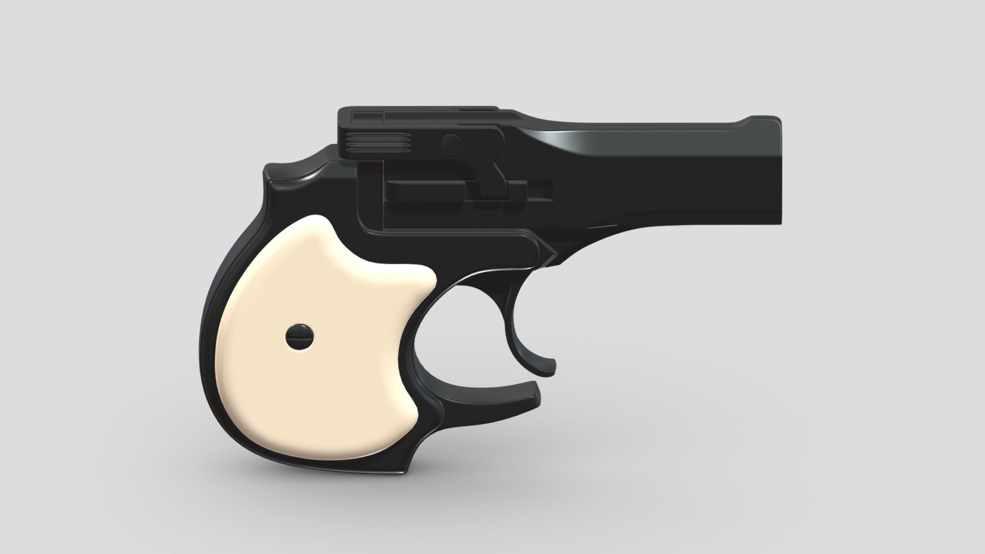 High Standard Derringer 3d model