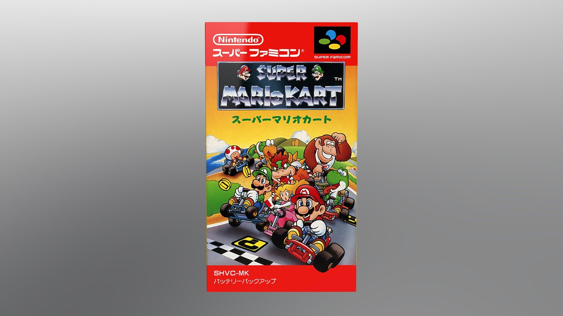 Super Mario kart 3d model