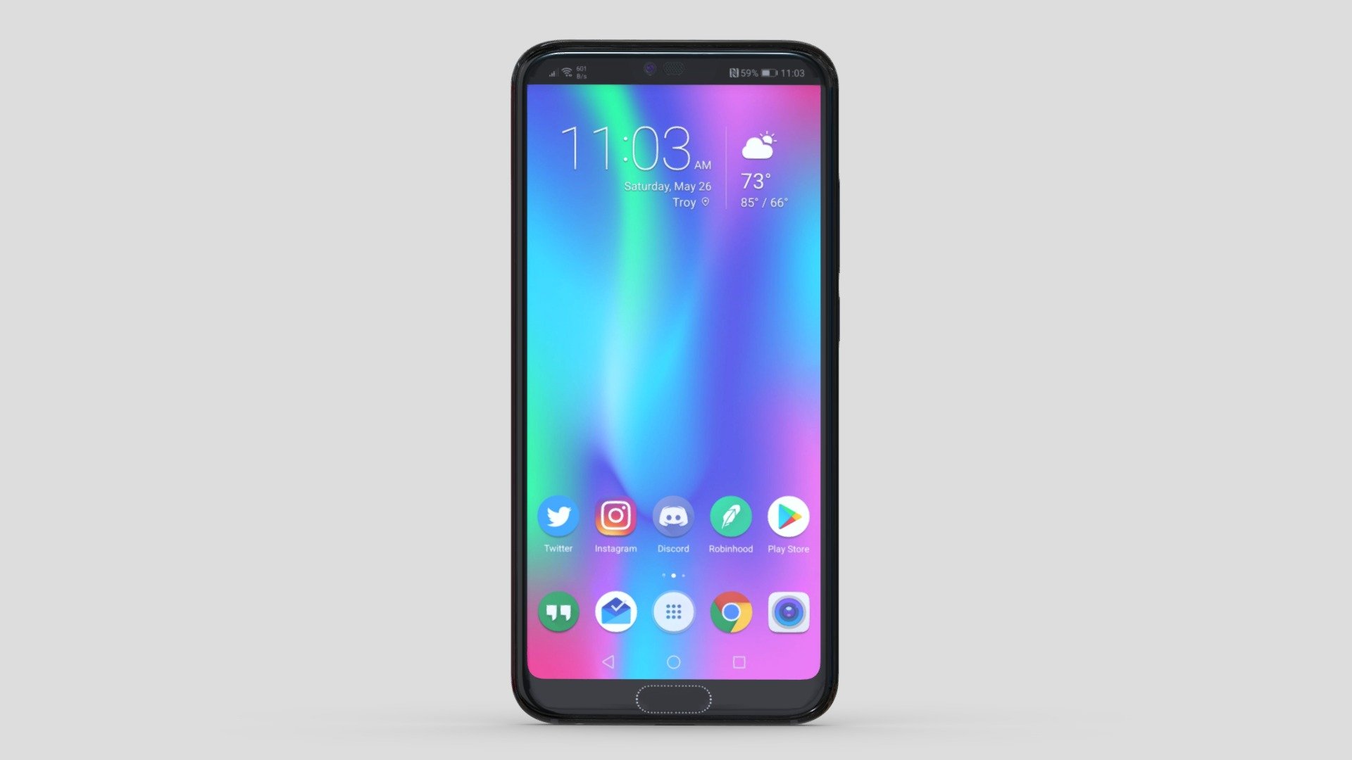 Huawei Honor 10 3d model