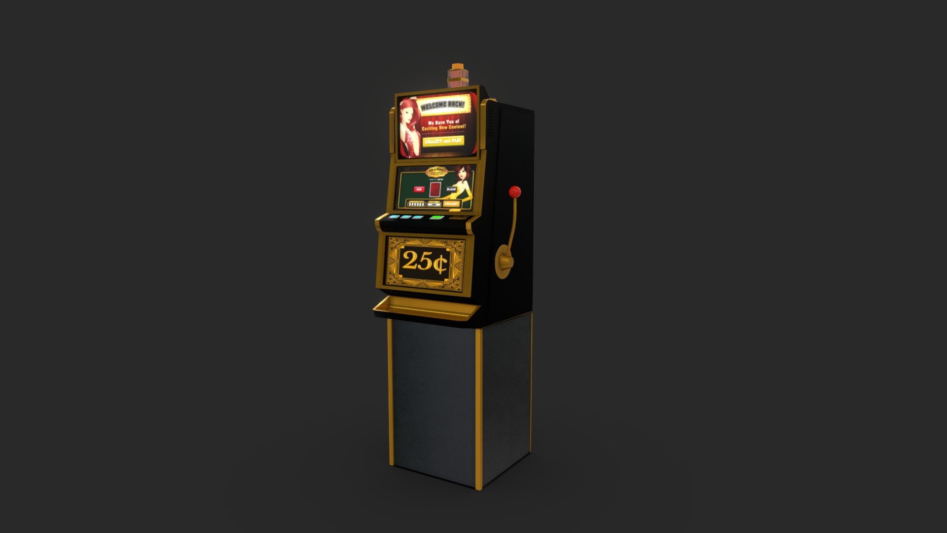 Slot Machine 3d model