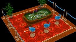 Casino Craps Table