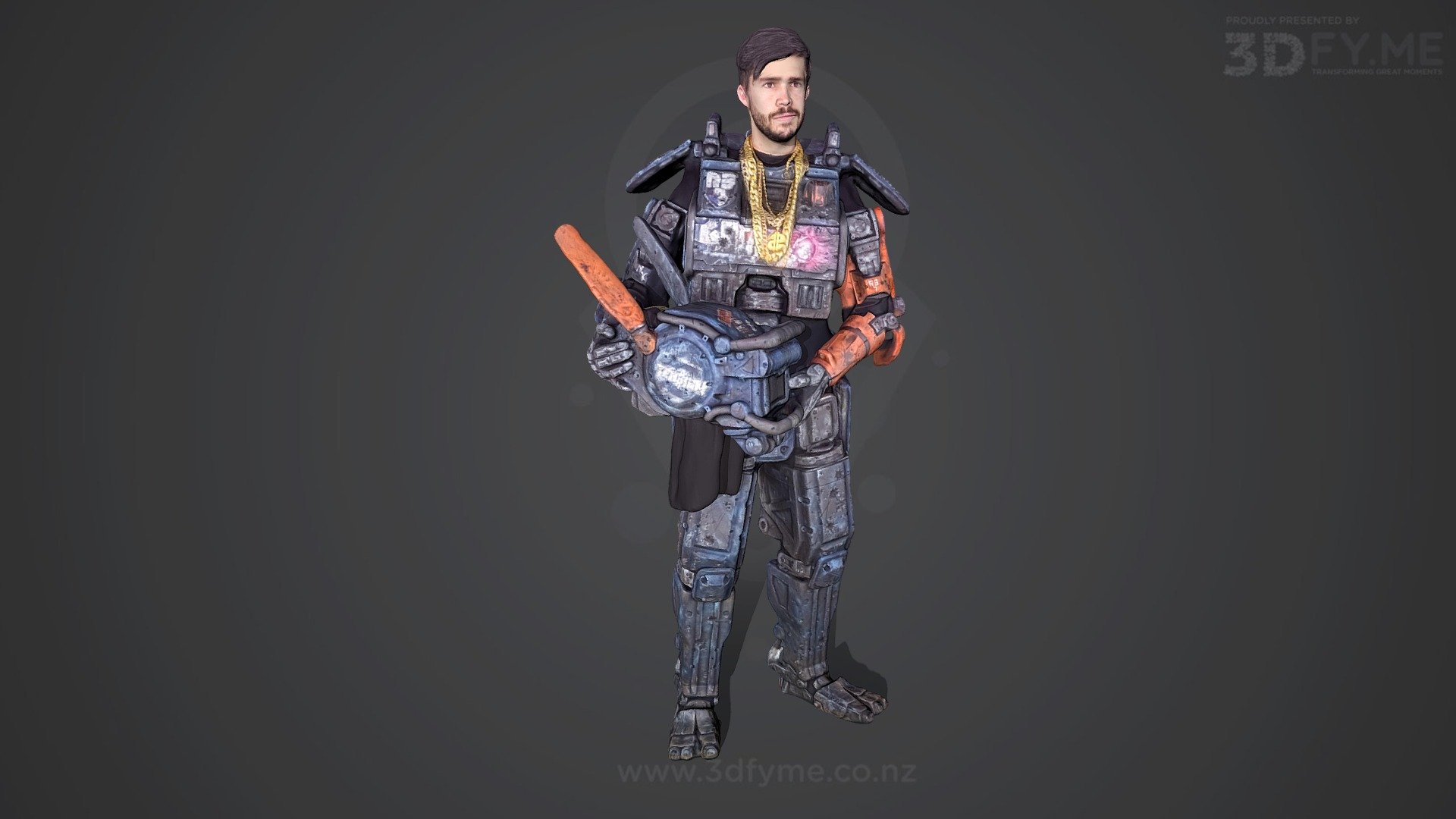 Chappie by Steve Pearson (3D Scan 3d model