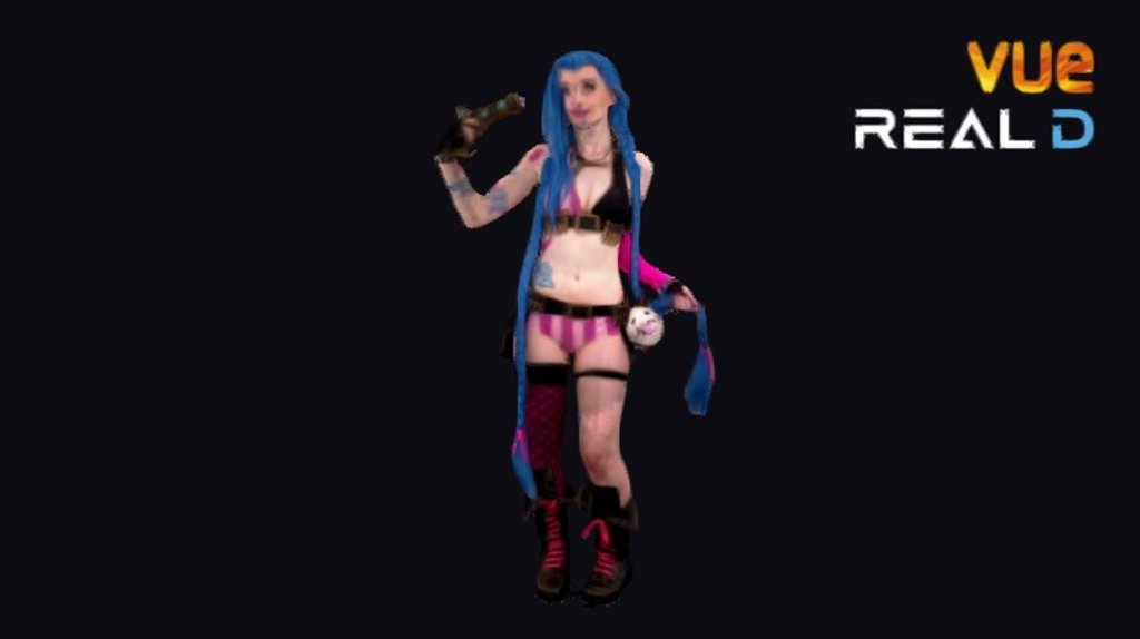 jinx 3d model