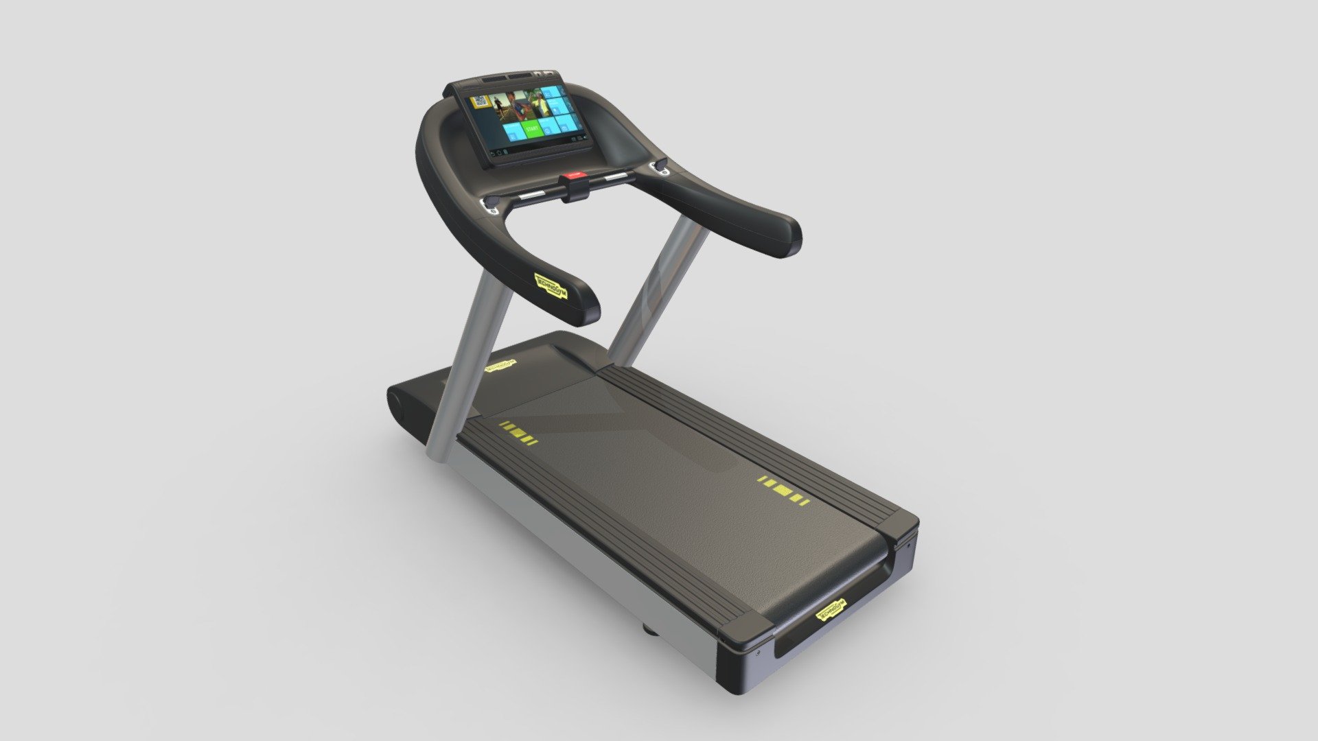 Technogym Treadmill Excite Run 1000 MED Medical 3d model