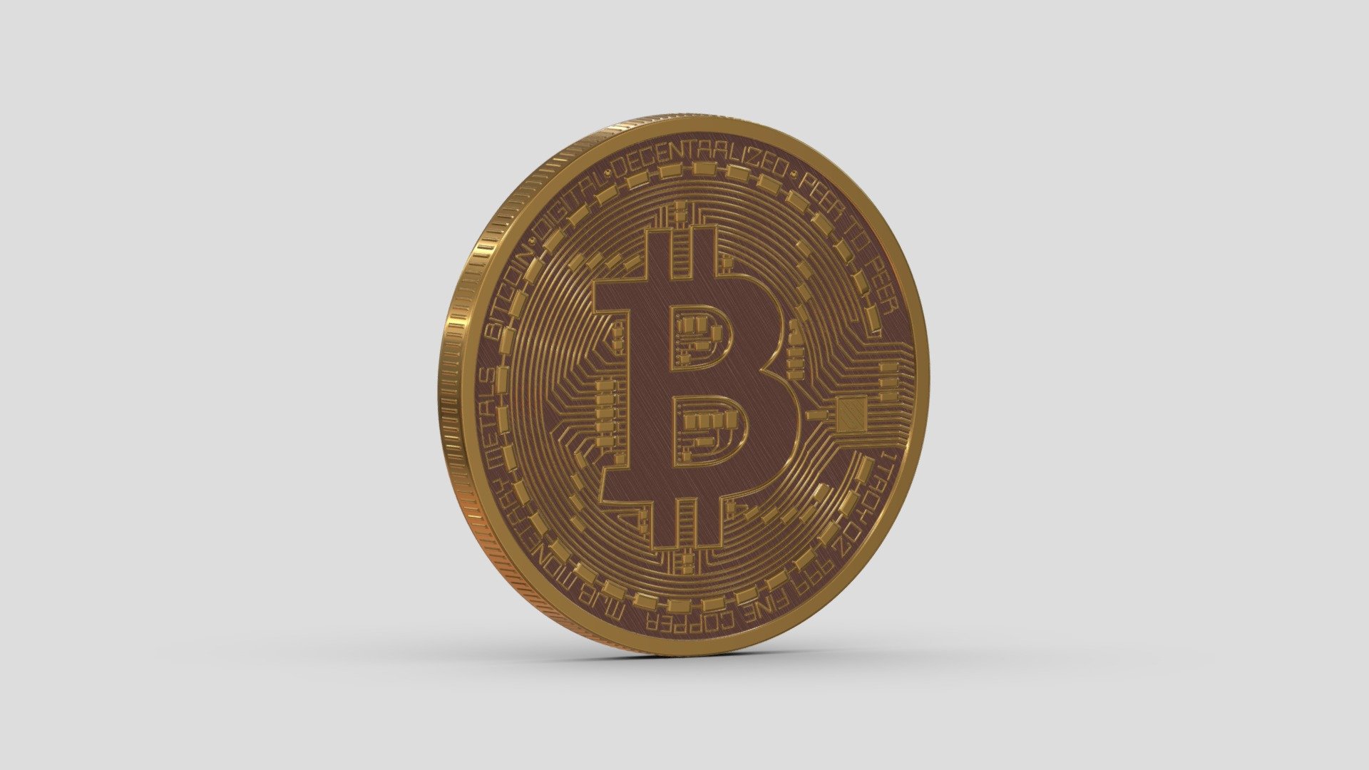 New Bitcoin 3d model