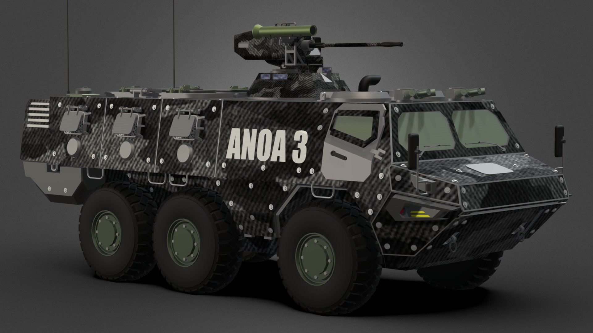 Anoa 3 3d model