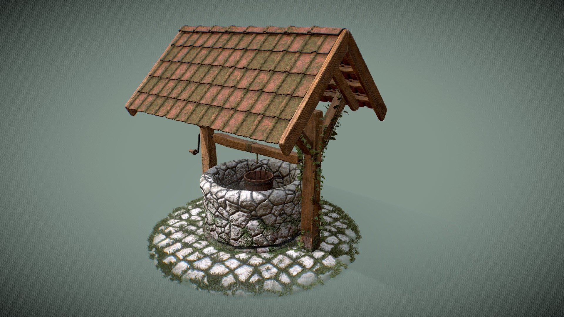 Water Well 3d model