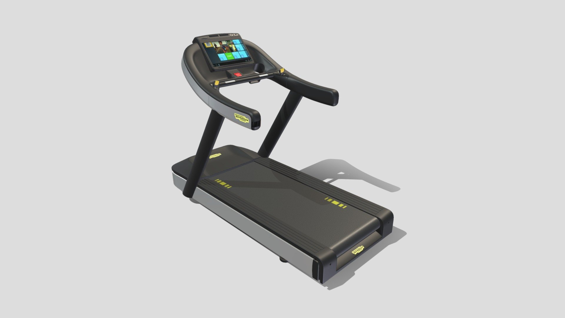 Technogym Treadmill Excite Run 1000 3d model