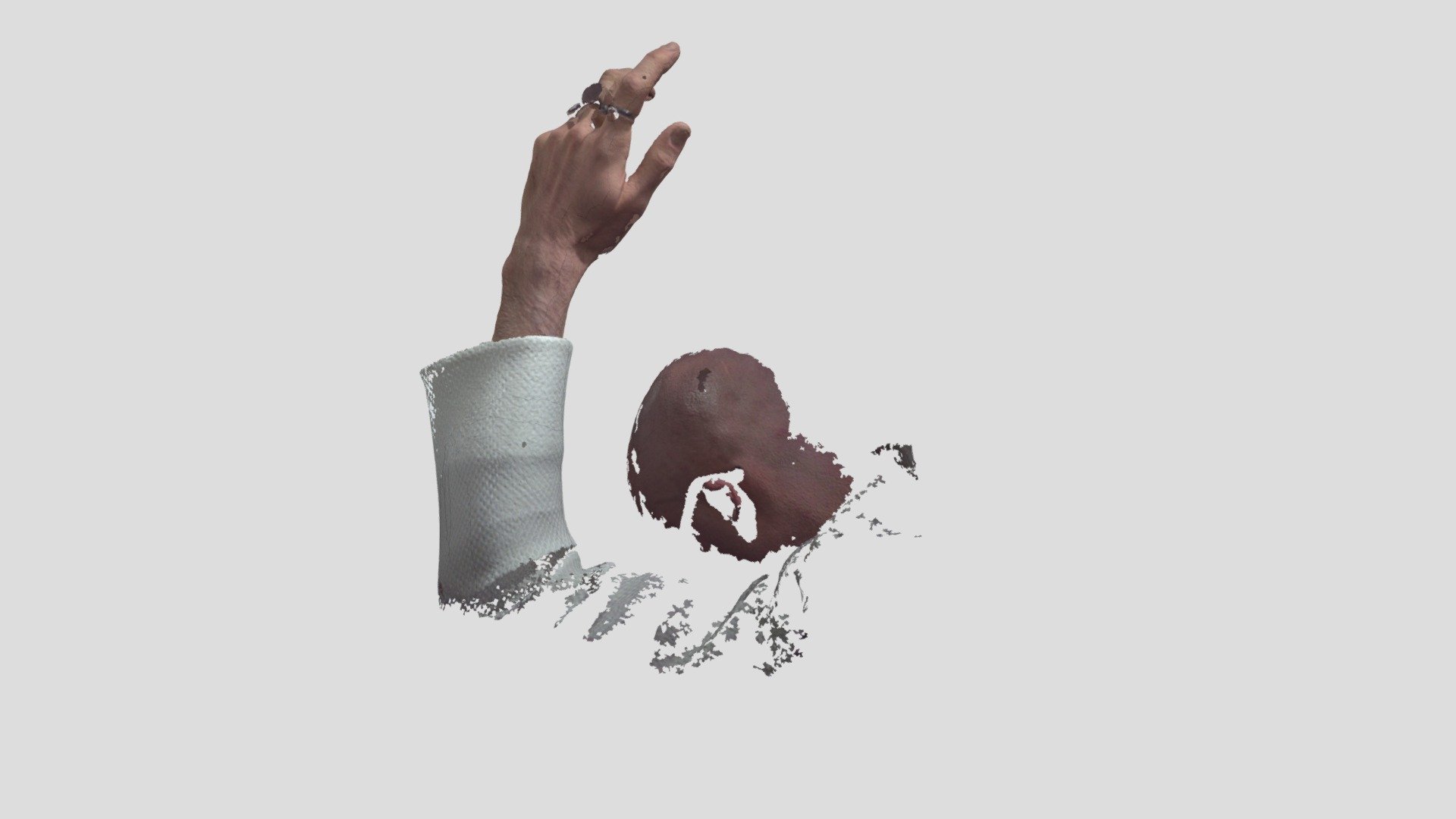 4_Hand 3d model