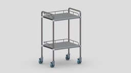 Medical Cart 05 PBR Realistic