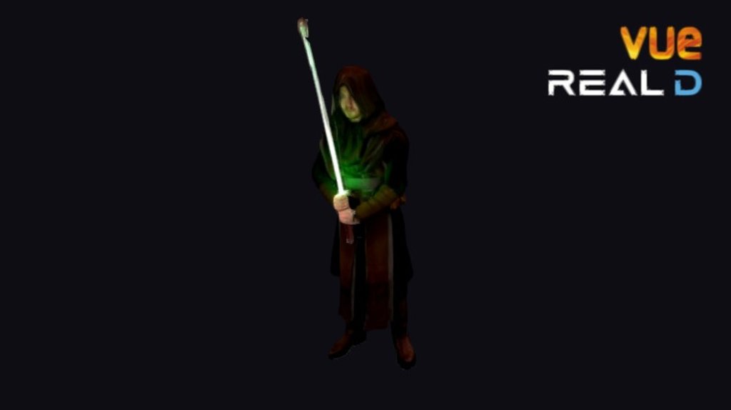 Jedi Master Sorv Taran 3d model