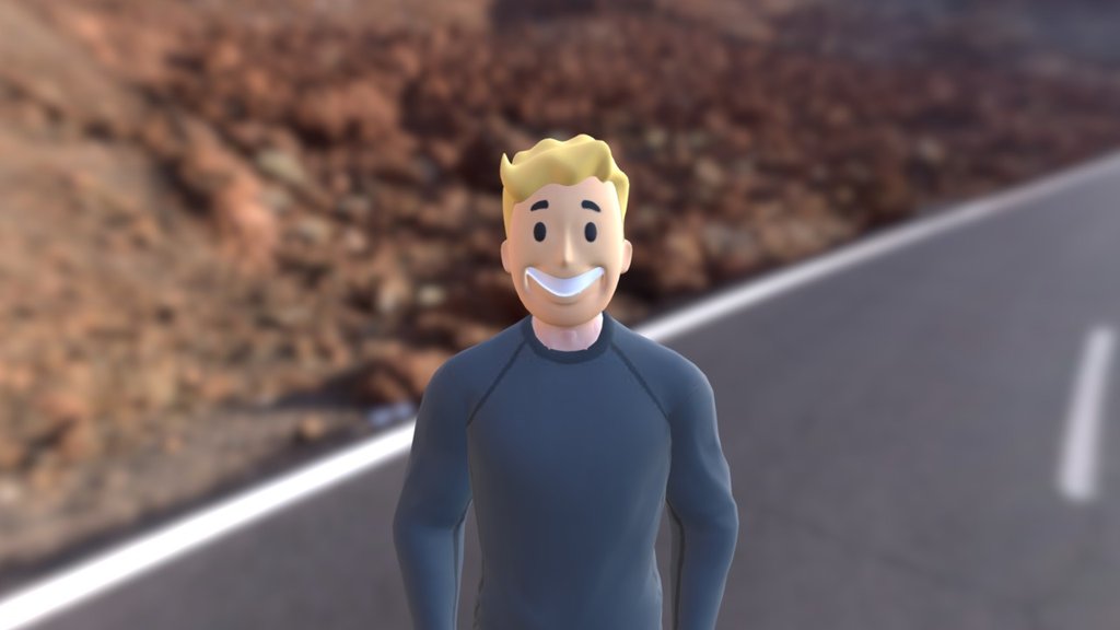 Vault Boy 3d model