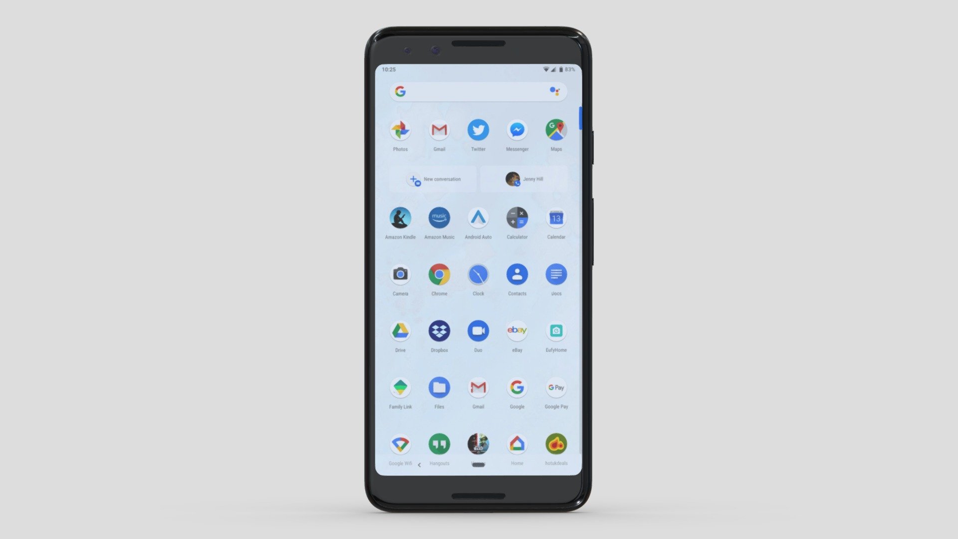 Google Pixel 3 3d model