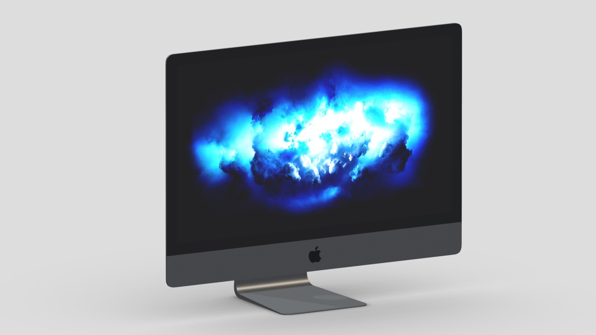 Apple iMac 2017 Monitor 27 In-ches 3d model