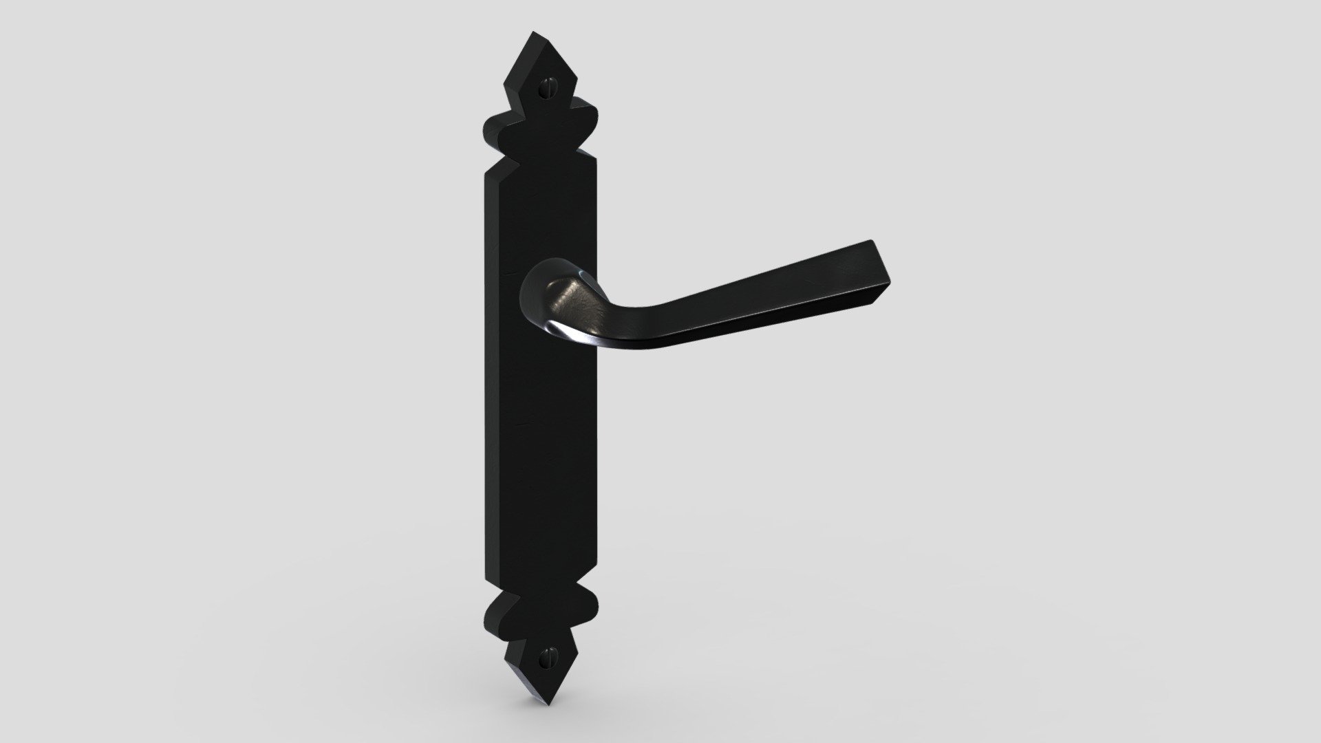 M Marcus Ironbridge Door Handle 3d model