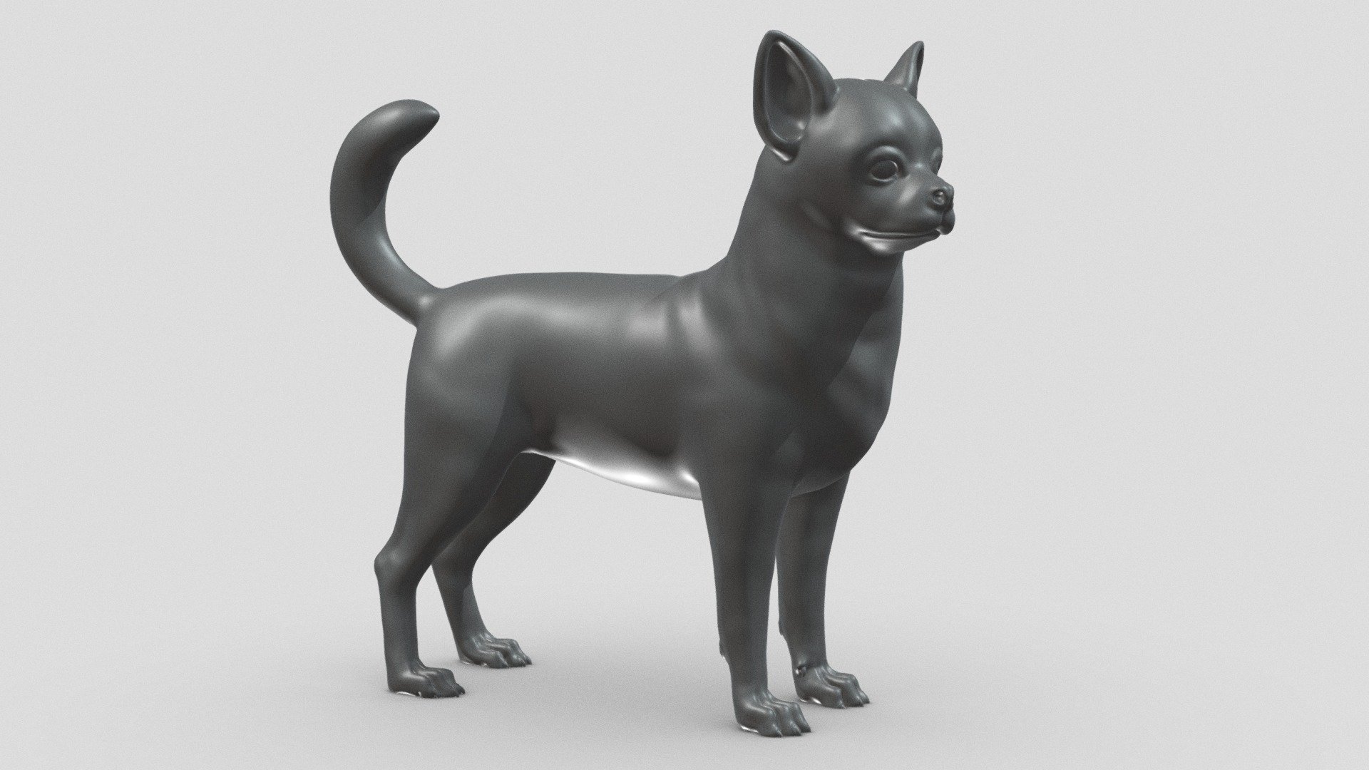 Chihuahua V1 3D print model 3d model