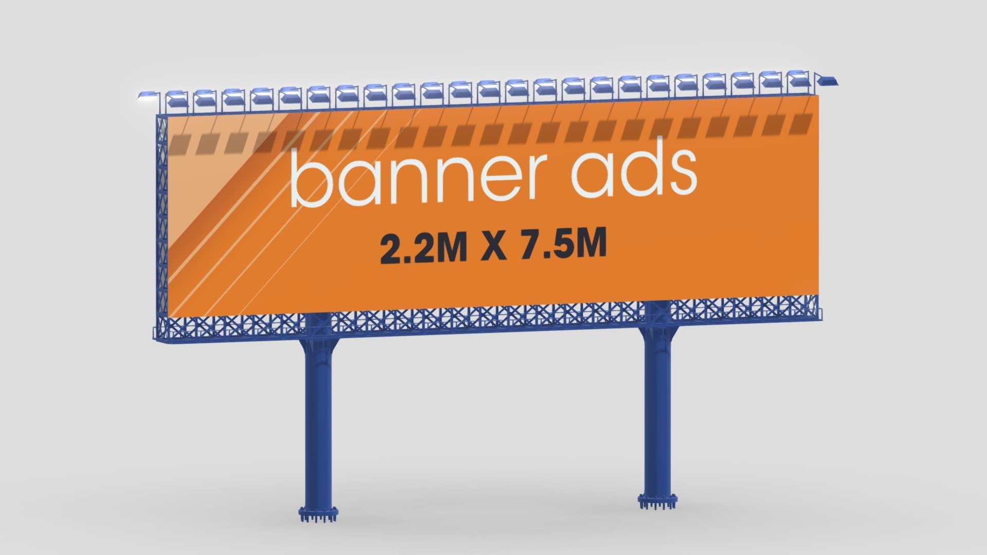 Billboard 3 3d model