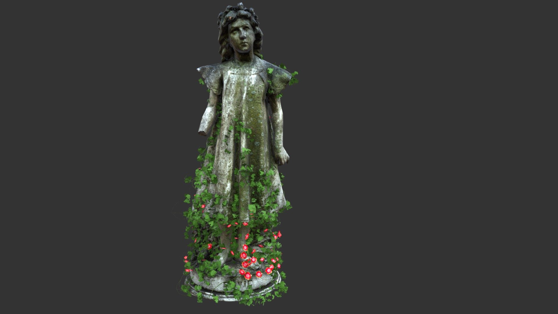 Statue 011 3d model