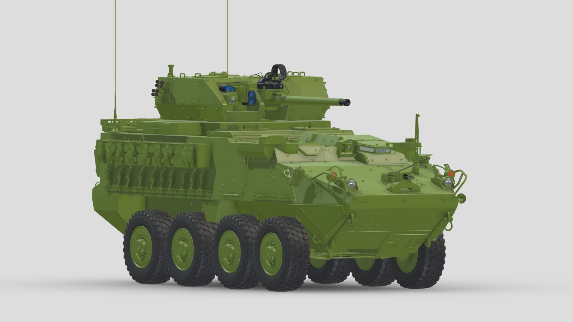 Stryker Dragoon M1296 3d model