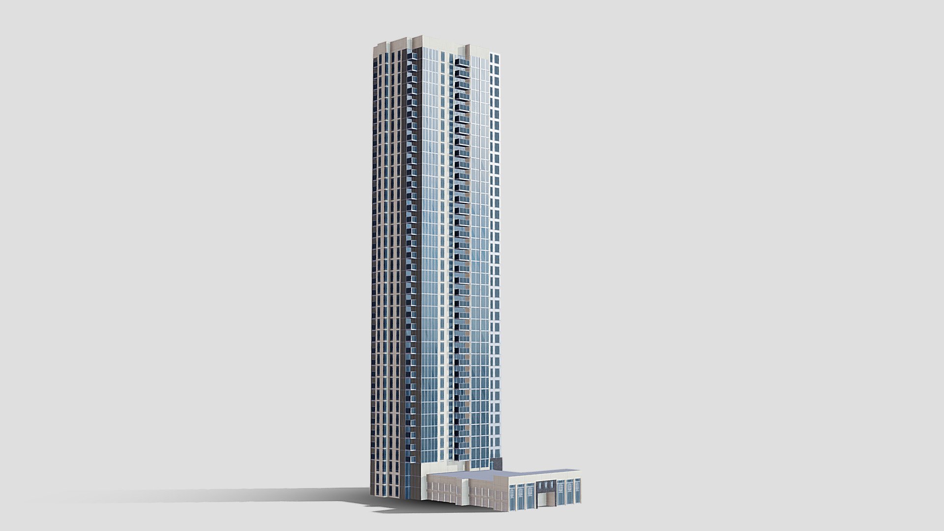 Ramada tower 3d model