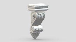 Scroll Corbel 45