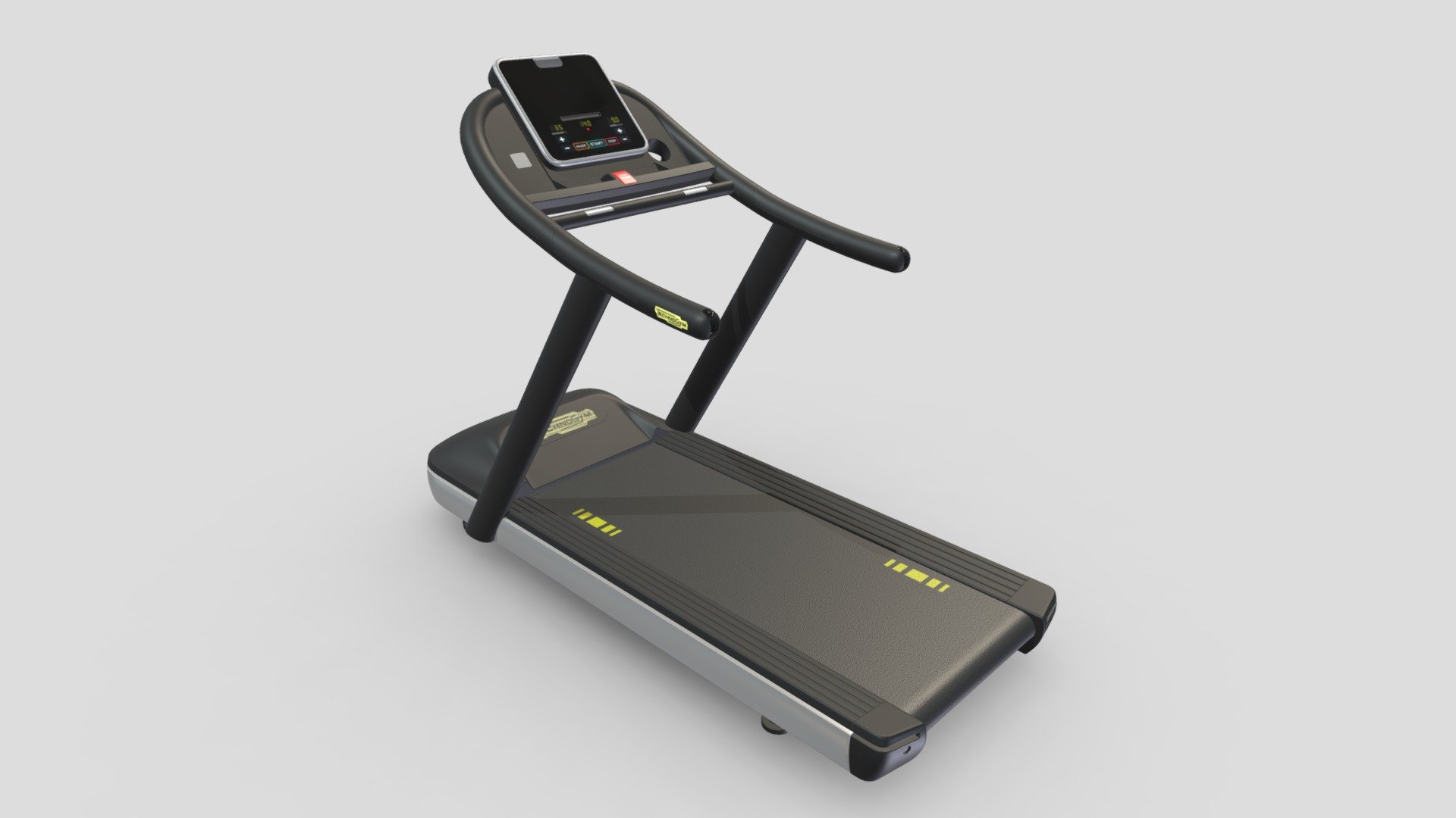 Technogym Treadmill Jog Forma 3d model