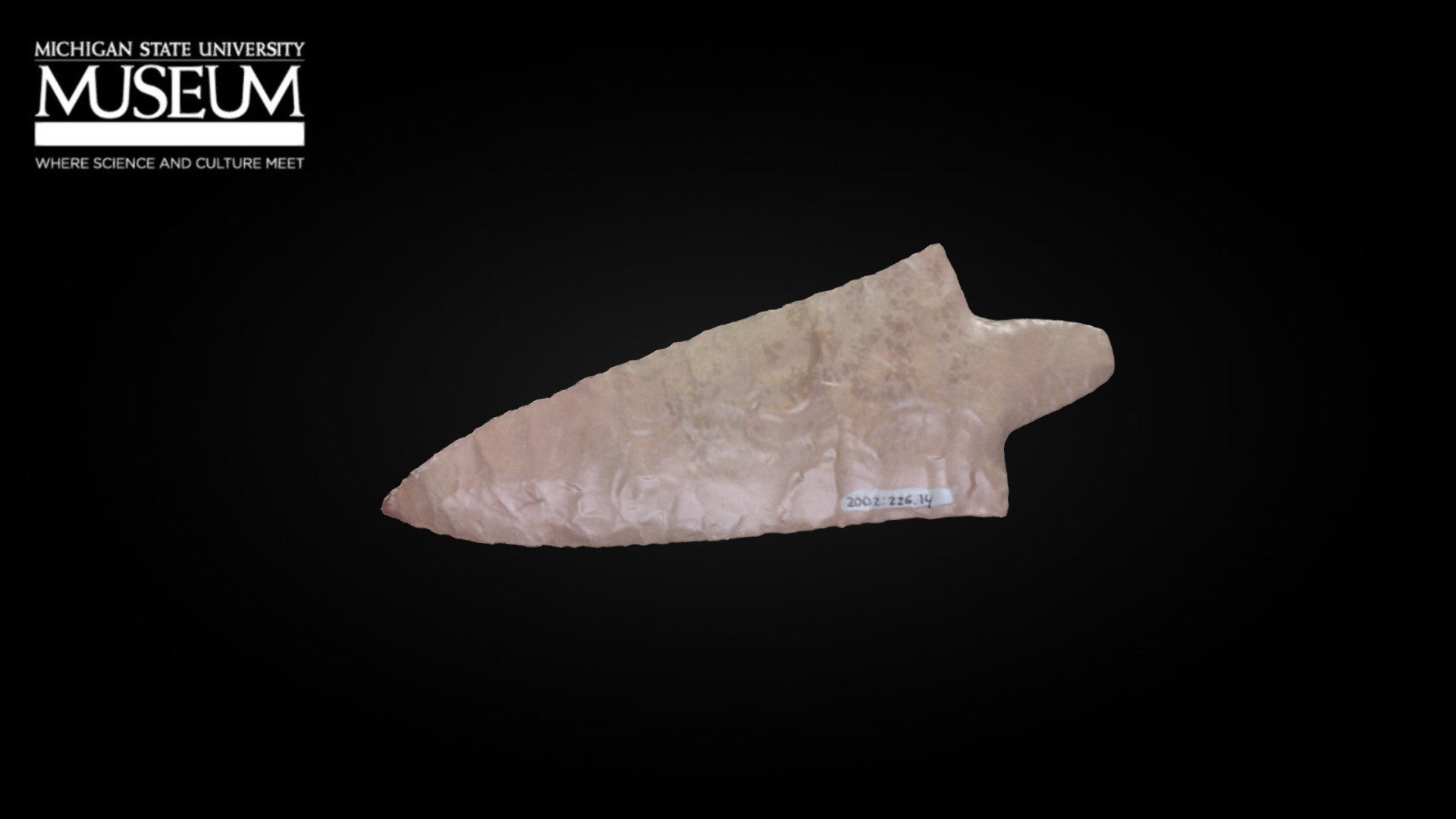 Replica Dickson Projectile Point 3d model